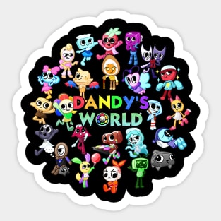Dandy's World Birthday Dandys World Birthday Sticker